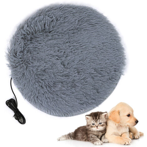 Loir Donut Hundebett & Katzenbett – Weiches, Flauschiges Ruhekissen Mit Rutschfester Unterseite, Größe 90 Cm, Braun