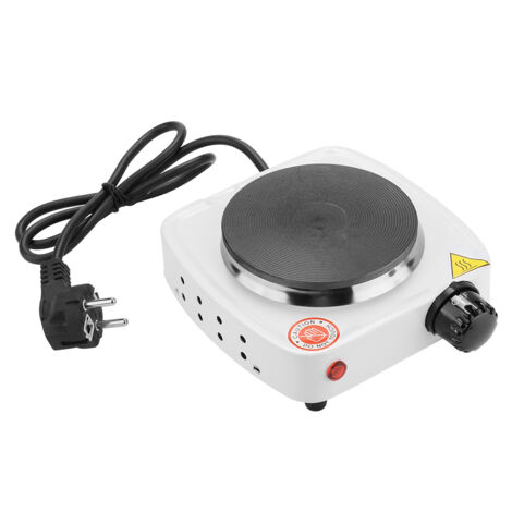 Eosnow Poêle de comptoir électrique Portable, pour thé, café, cuisine, brleur à plaque chauffante unique (prise ue)
