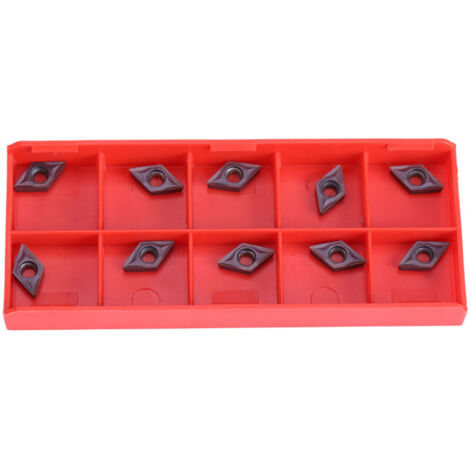 Eosnow Pointes en carbure haute résistance à l'usure, haute ténacité, 10 inserts CNC, semi-finition, finition en acier inoxydable, pour moulage