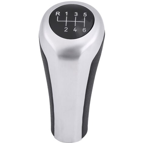 Eosnow Pommeau de levier de vitesse de voiture à 6 vitesses, pour BMW E39 E46 E53 E60 E63 E83 E90 E92