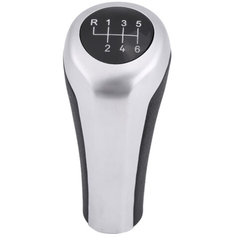 Eosnow Pommeau de levier de vitesse de voiture à 6 vitesses, pour BMW E39 E46 E53 E60 E63 E83 E90 E92