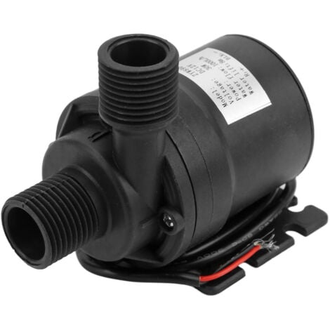 Eosnow Pompe à eau sans balais DC12V, faible bruit, 30W, hauteur de levage de 8m, pour système de Circulation d'eau de fontaine domestique