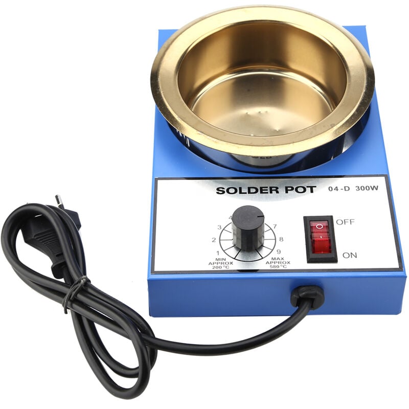 Eosnow - Pot à souder 220V 100mm, bain à dessouder (prise ue) (300W)