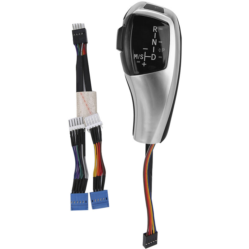 Pour F30 Style lhd automatique led pommeau de levier de vitesse Kit de modification pour bmw E90 E92 E84 E89Silver - Eosnow