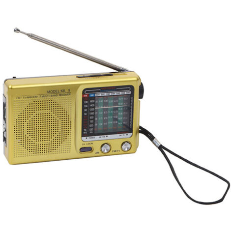 Eosnow Radio pleine bande Portable numérique rétro multifonction enregistreur portatif Mini récepteur