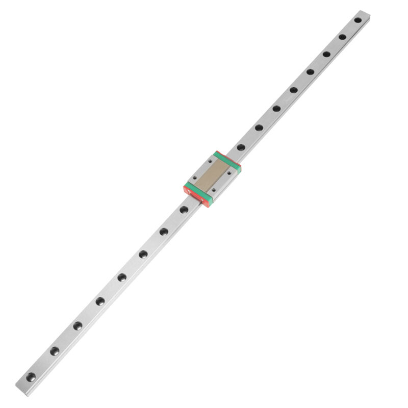Rail de guidage linéaire, petits équipements, bloc de rail en acier à roulement de bonne résistance, conception de contact à 4 points pour équipement