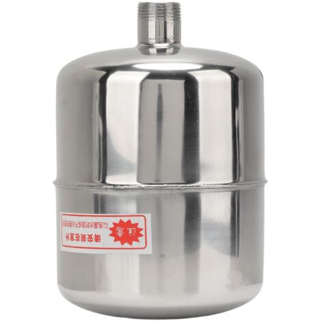 Eosnow – Réservoir sous pression 2L en acier inoxydable – Accessoire pour pompe à eau – Compatible avec pressostats – Installation rapide