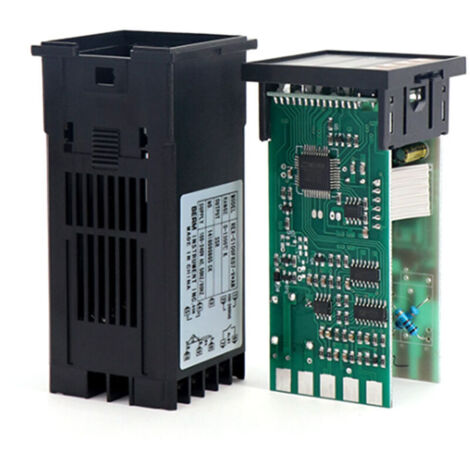 Eosnow REX-C100FK07-V Intelligenter Temperaturregler mit SSR + SSR-40 DA-Ausgang + M6 1M Kabel (3-teiliges Set)
