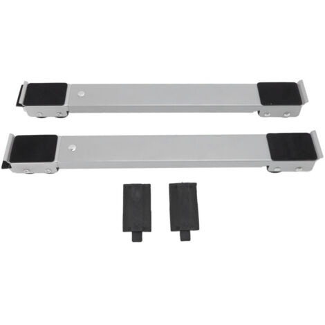 Eosnow - Rodillo extensible para electrodomésticos, resistente, con base retráctil y capacidad de carga, para lavadoras, secadoras y muebles, 300 kg