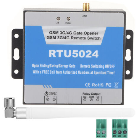 Eosnow RTU5024 GSM Mobile Phone Access Controller, Remote Control Switch, SMS Door Control