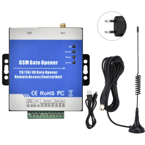 Eosnow RTU5025 Wireless Remote GSM Gate Opener Operator Garagentorzugang Controller