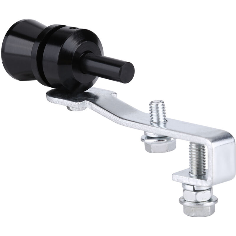 Image of Eosnow - Schwarzer Auto Turbo Sound Auspuff Pfeife Schalldämpfer Auto Blow Off Ventilsimulator m