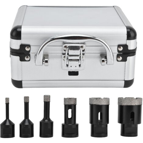 Eosnow Set di seghe a tazza 6 in 1 per trapano a corona cava per piastrelle diamantate Hardware per utensili manuali per 6-38 mm M14