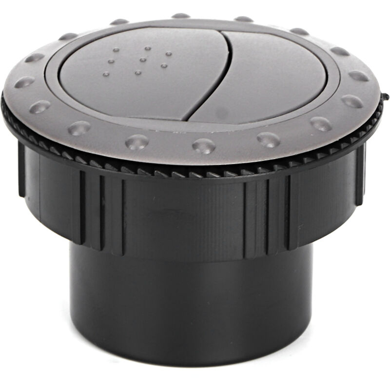 Eosnow - Sortie d'aération universelle de pièces de rechange de climatisation ronde de 2.4 pouces pour rv Bus bateau YachtGray