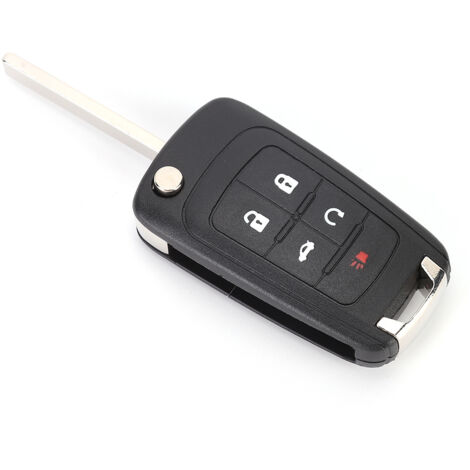Eosnow Sostituzione della copertura della custodia della custodia portachiavi con vibrazione a 5 pulsanti adatta per Chevrolet Camaro 2010-2013