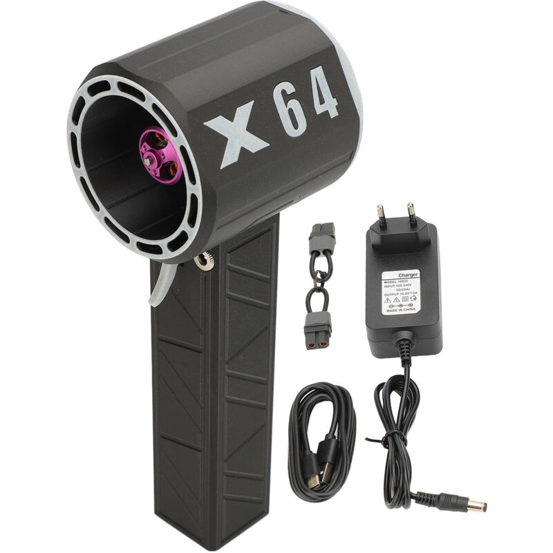 Eosnow - Souffleur d'air Portable, Turbine de 64mm, sans balais, Mini Jet sec, 100 à 240V, prise ue