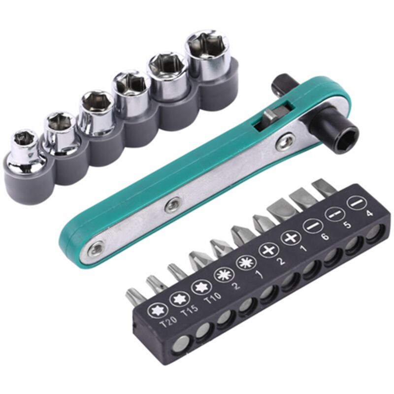 Image of Eosnow Steckschlüssel, Ratschenschlüssel für Holzarbeiter zu Hause, in der Garage, in der Werkstatt