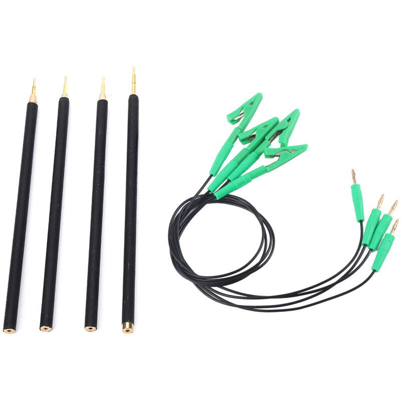 Eosnow - Stylos de sonde led pièces/ensemble, broches de cadre bdm avec cable de connexion de remplacement pour carte ecu ktag/kess, 4 pièces/ensemble