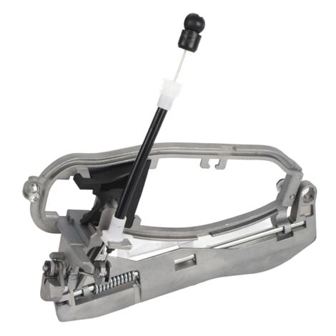 Eosnow Support de poignée de porte de voiture, botier de poignée pour X5 tout-terrain E53 (avant droit) 51218243616