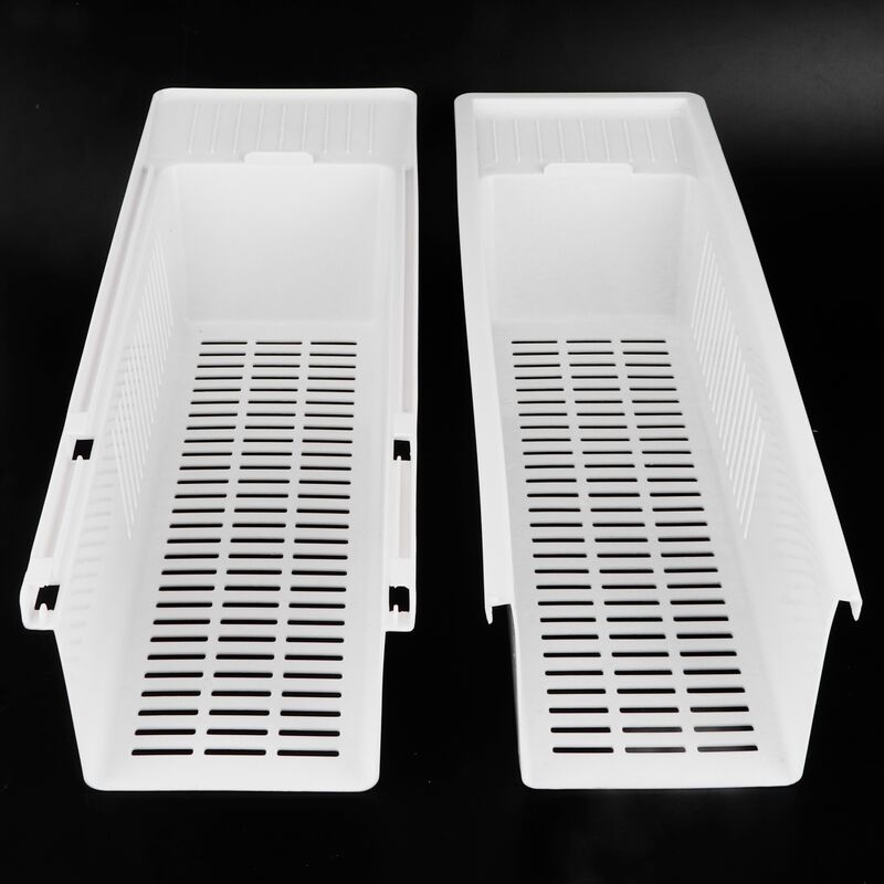 Eosnow Support de rangement rétractable pour baignoire, organisateur de jouets de bain, panier de rangement, fournitures de salle de bain