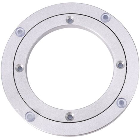 Eosnow Table à manger ronde de plateau tournant de plaque d'appui tournante résistante d'alliage d'aluminium