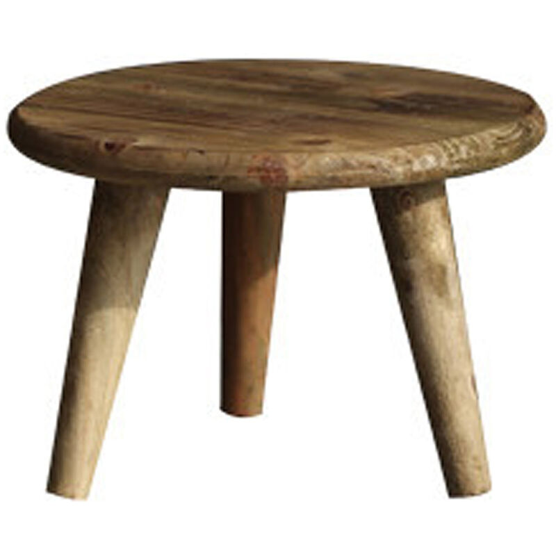Eosnow Tabouret de rangement décoratif de bureau, support de fleurs de balcon, support de Pot en bois, ornements de jardin, accessoires de tir divers