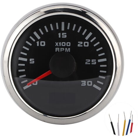 Acheter Compteur de vitesse pour moto, tachymètre universel LCD, odomètre  numérique, jauge de niveau de carburant, 14000 tr/min
