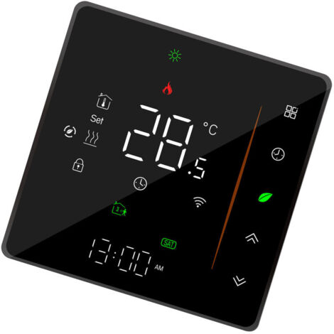 Eosnow Thermostat intelligent, application pour Smartphone, télécommande, Thermostats programmables hebdomadaires pour la maison
