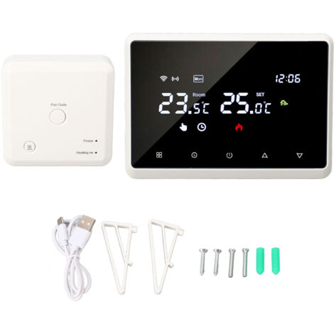 Eosnow Thermostat intelligent WiFi, télécommande, contrôleur de température mural pour chauffage de chaudière domestique, 230V
