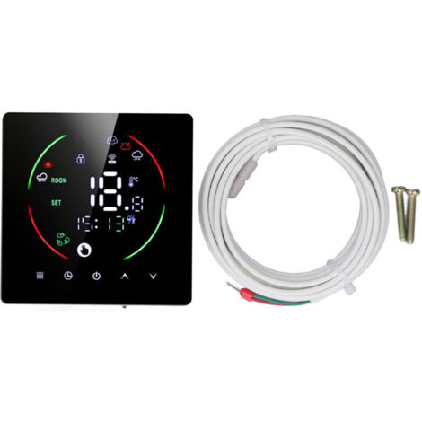 Eosnow Thermostat WiFi intelligent, télécommande avec application, écran tactile couleur, Programmable, pour la maison, AC90-240V
