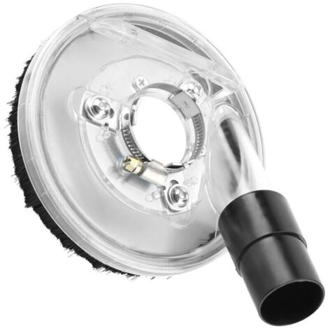 Eosnow Transparente Trockenschleifhaube für Winkelschleifer, Absaug-Staubschutzhaube 80-125 mm
