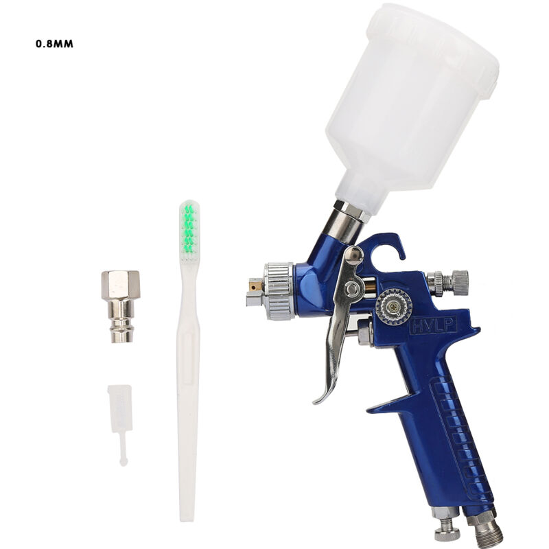 Eosnow - Type européen pneumatique de peinture à l'huile de pistolet de pulvérisation de voiture d'aérographe de gravité (0.8mm)