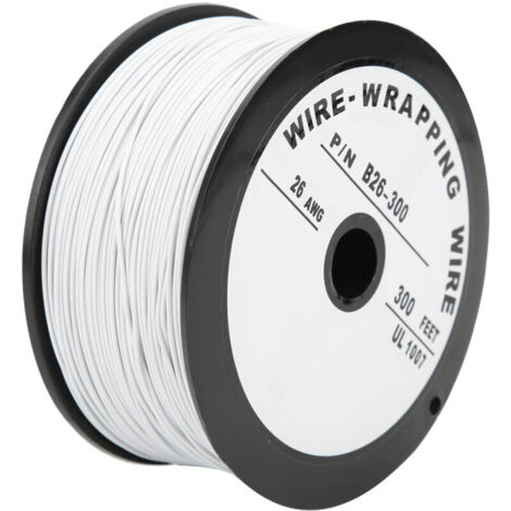 Eosnow UL1007 Electrical Wire Connection Cable, 100 Meters 26AWG Tinned Copper Aviation Wiring Line