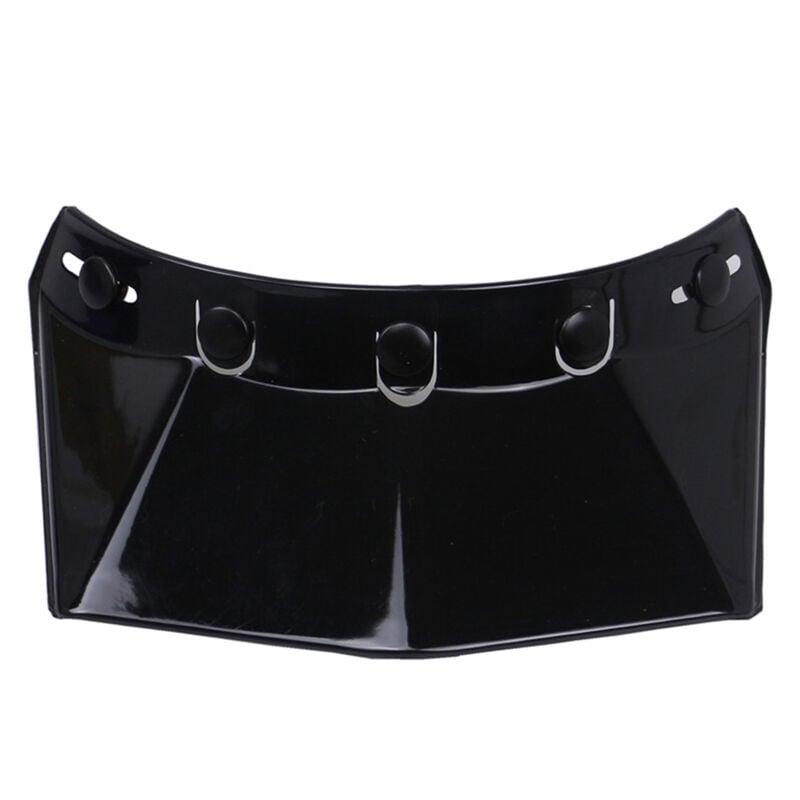 Image of Eosnow Universelles 5-Snap-Visier für offene Motorradhelme. Wind-Flip-Up-Cap-Zunge