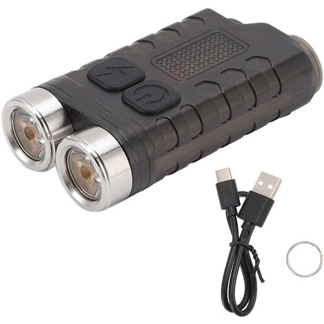 1Pcs 45lm 2 modes led light porte-clés portable mini lampe de