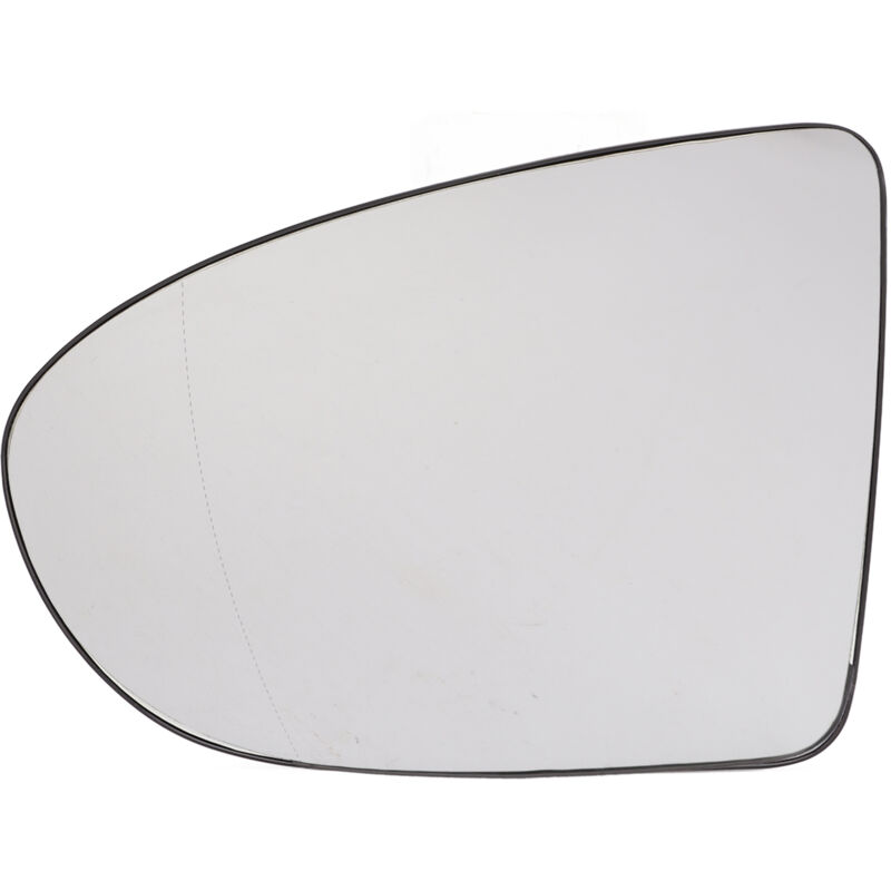 Verre de rétroviseur latéral 96302BR72A, vue arrière avec remplacement chauffant pour Nissan Qashqai J10 2006 – 2013 gauche - Eosnow
