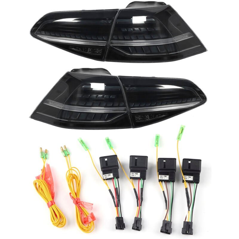 Image of Eosnow VLAND R -Look Full LED Dynamic Rücklichter geräucherter Objektiv für MK7/7,5 GTD R 2013-2020