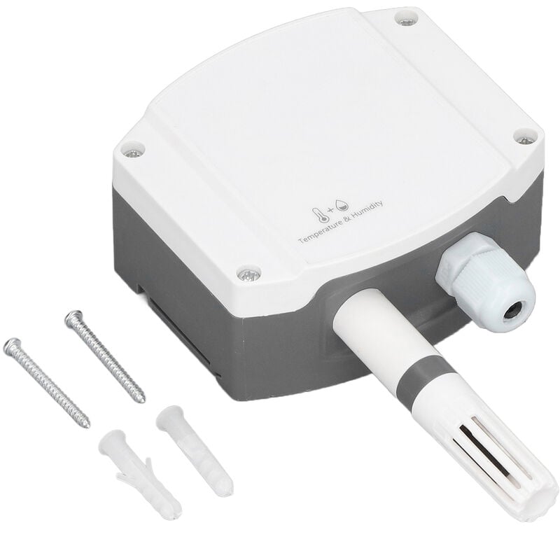 Capteur de température et d'humidité mural, transmetteur analogique de température et d'humidité 4 20mA pour jardin - Eosnow