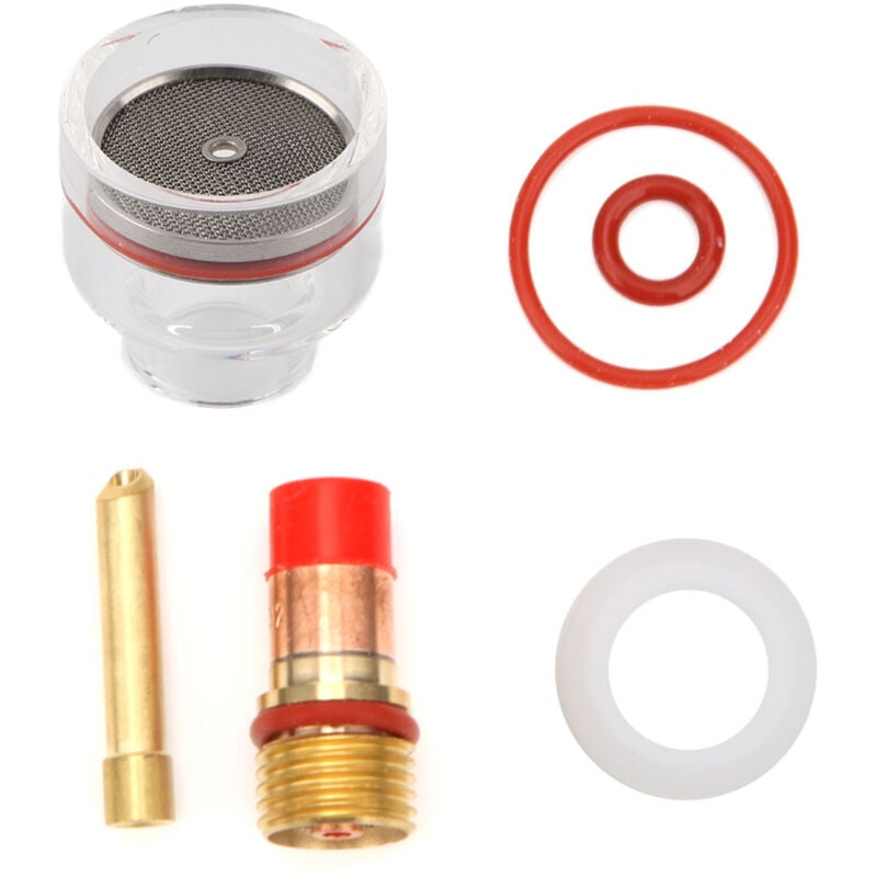 Image of Eosnow WP -Schweißbrenner -Kit -Zubehör Gaslinse Collet Glass Tasse für WP -17/18/26