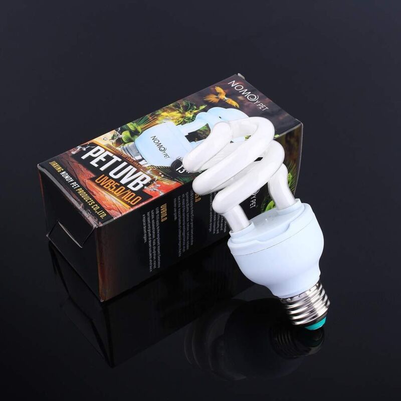 13W uvb 5.0 E27 Base conomie d'énergie Tortue Serpent Reptile Ampoule Lampe uv hg - Eosnow
