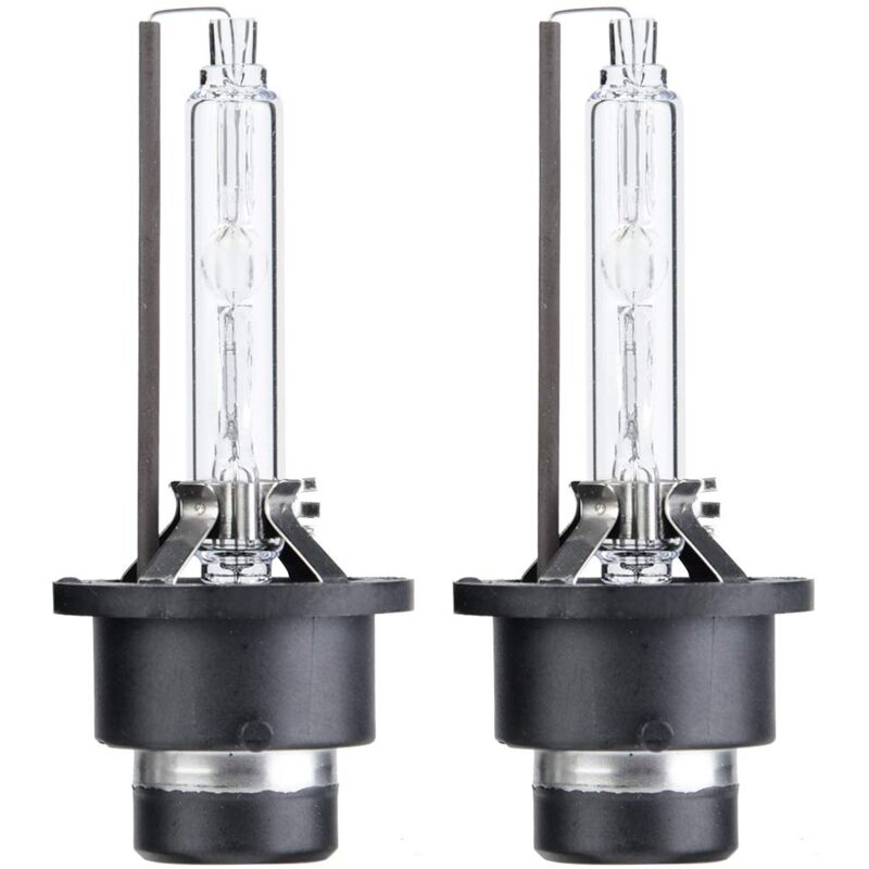 Eosnow - 2 pièces D2S 35W Phare Xénon de Voiture 85V ac HID,Ampoules de Remplacement de Lampe au Xénon 6000K D2R - Douille P32d-3 (Blanc froid)