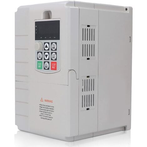 Eosnow,Convertisseur de fréquence 7.5KW Régulateur de vitesse du moteur Entrée monophasée 220V Sortie triphasée 380V