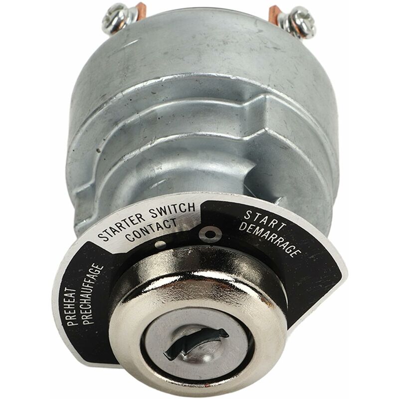 Eosnow - Interrupteur d'allumage 183827, interrupteur à clé de démarreur pour moteur Kubota D722 D902 D1005 D1105 D1305 V1205 V1305 V1505
