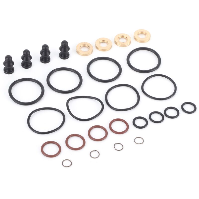 Eosnow - Kit de joints de réparation d'injecteur de carburant, 4 jeux d'accessoires adaptés pour A2 A3 A4 1,9 l 2,0 l tdi pd