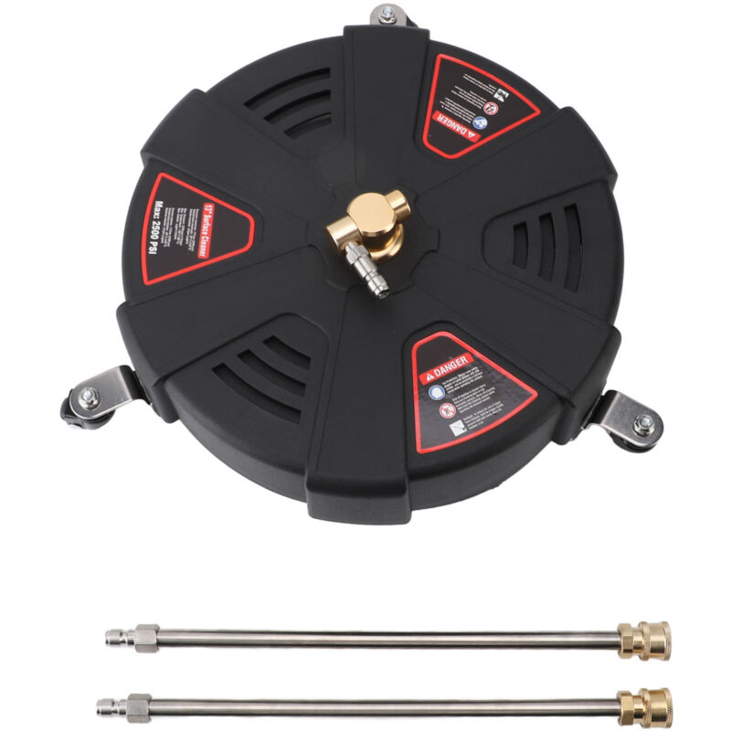 Eosnow - Nettoyeur haute pression professionnel de 13 pouces, 2500PSI, nettoyeur de surface haute pression à connexion rapide de 1/4 pouces avec 3