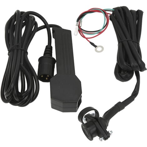 Eosnow,Télécommande de treuil portatif 12 V avec cble de 9 pieds manuel électrique étanche pour ATV UTV
