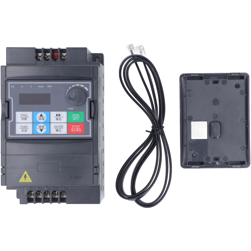 Eosnow - Variateur de fréquence 3KW monophasé à 3 phases AC190-230V entrée 50-60Hz AC0-230V sortie 0-999.9Hz onduleur vfd