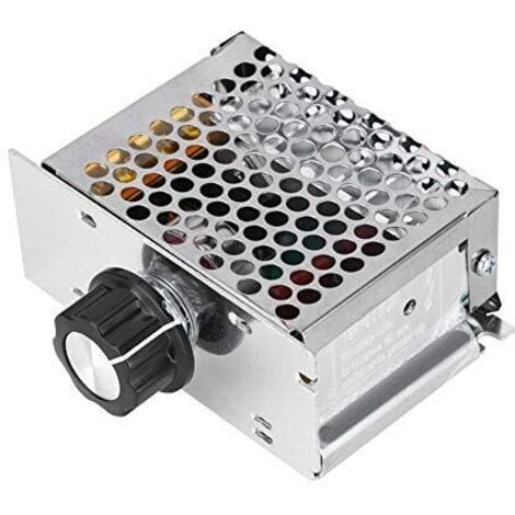 Eosnow,Variateur pour Moteur 220V, Régulateur de Tension AC 4000W, Variateur de Tension 220V, Variateur de Vitesse pour Moteur, Régulateur de Vitesse pour Moteur électrique Variateur