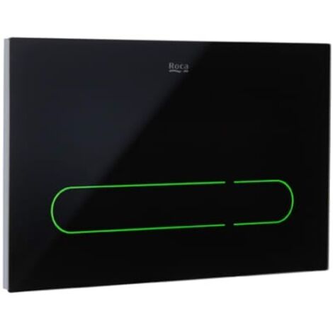 EP1 (ONE) - Placa de accionamiento electrónica de cristal con descarga dual automática o touchless e iluminación en colores configurables