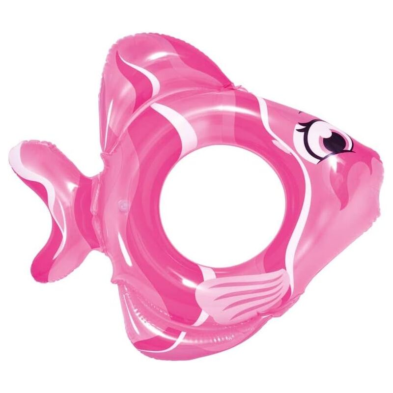Cercle de natation gonflable adulte bébé extérieur 79x71cm - Jouet d'eau sécuritaire et confortable - Idéal pour piscine et plage - France